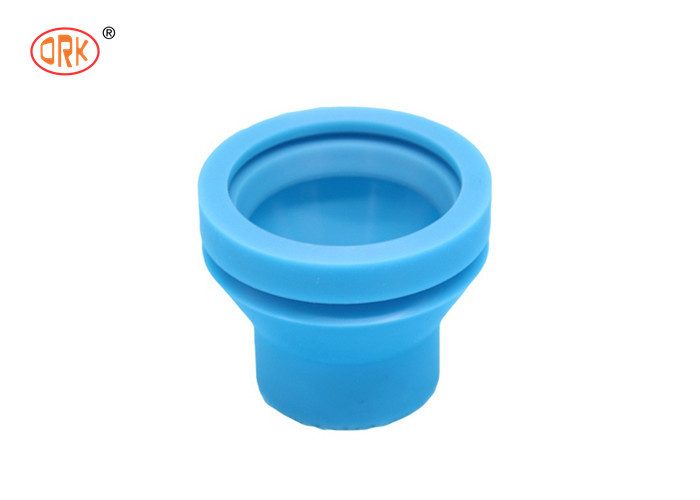 Blue Bellows Mechanical Seal Special Shaped Silicone Mechanical Rubber Seal For Dust Covers Customized