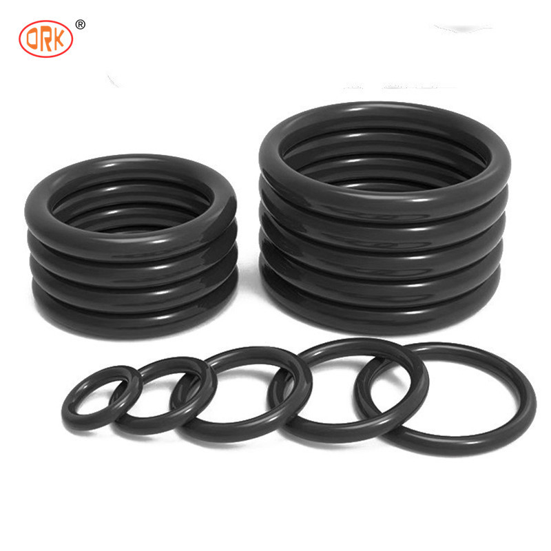 Blue Seal Silicone Elastomer Material Flat Gasket Double O Ring Oil Resistant Seal REACH ROHS