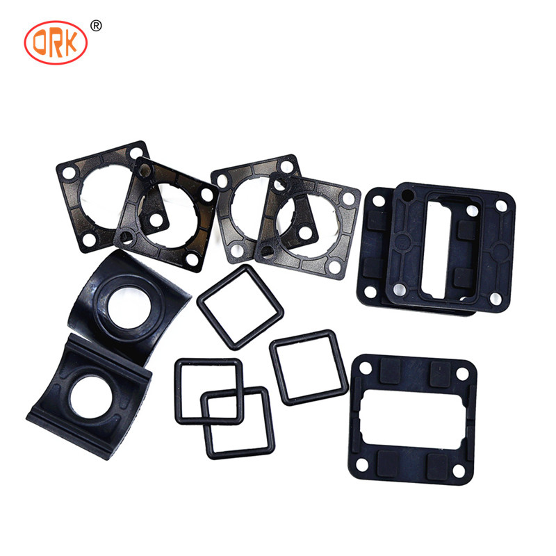 Custom Size Silicone Flat O Ring Seal Gasket Thick Rubber O Ring Seal FDA