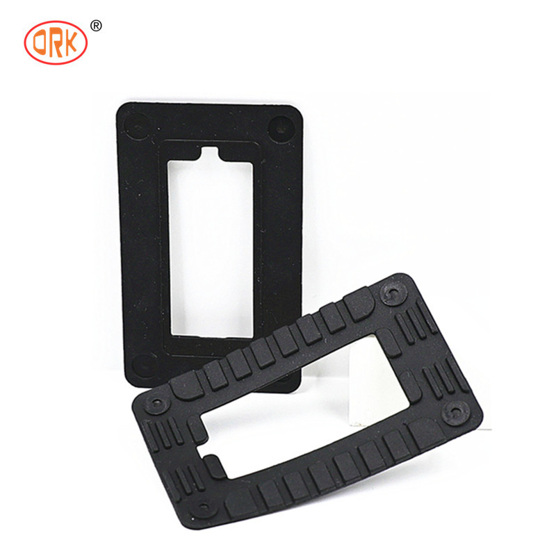 Custom Size Silicone Flat O Ring Seal Gasket Thick Rubber O Ring Seal FDA