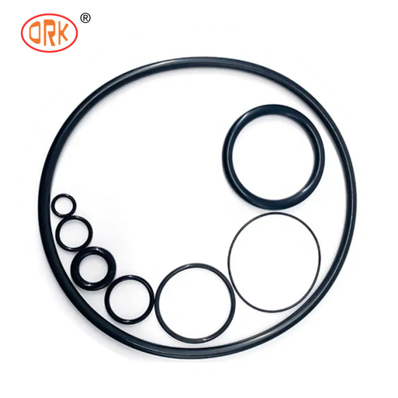 EPDM FKM FFKM NBR Silicone O Rings Seal For Customized Color Rubber Gasket