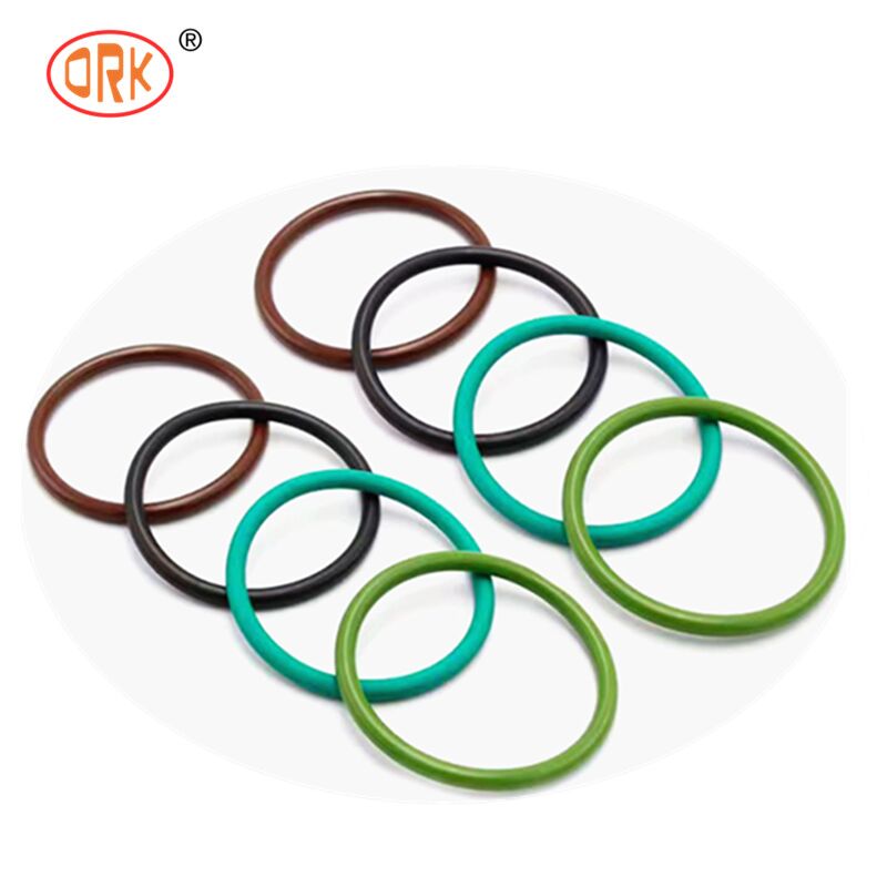 30-90 ShoreA Hardness Fluorocarbon Rubber O Ring for Oil and Gas Sealing Resistant to Oils and Gases