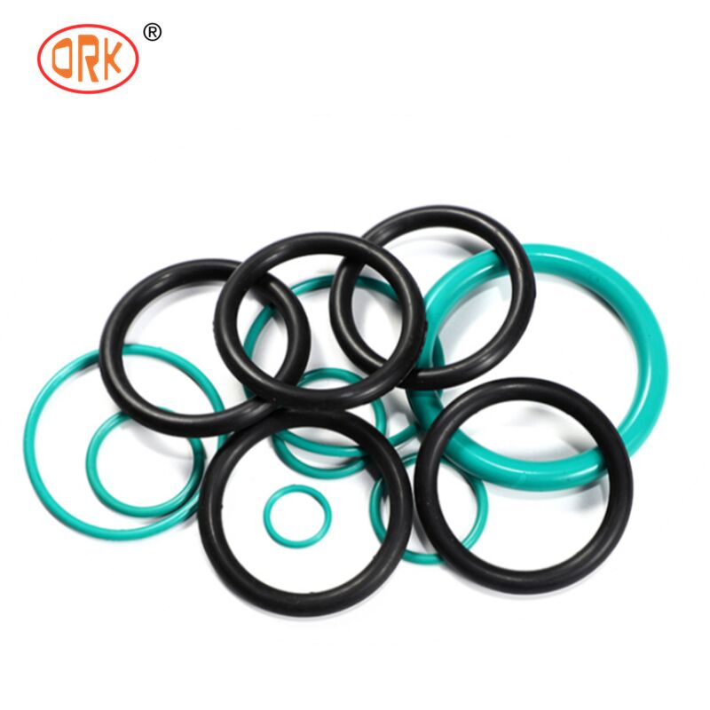30-90 ShoreA Hardness Fluorocarbon Rubber O Ring for Oil and Gas Sealing Resistant to Oils and Gases
