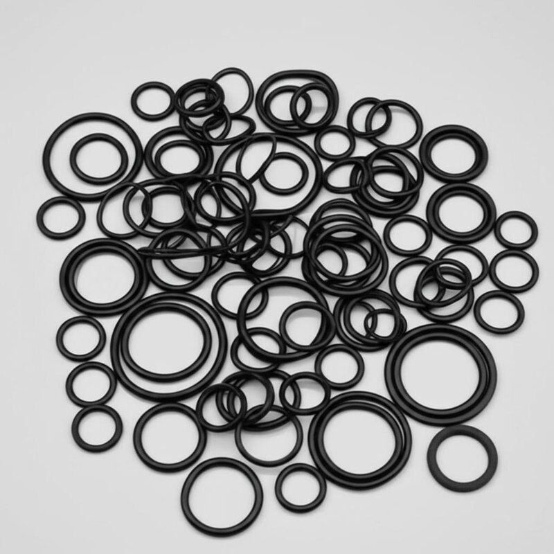 30-90 ShoreA Hardness Fluorocarbon Rubber O Ring for Oil and Gas Sealing Resistant to Oils and Gases